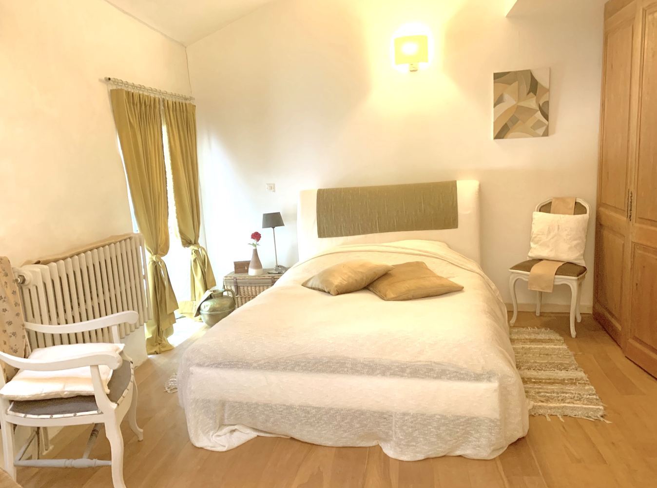 La chambre Garrigue, lumineuse et tout en douceur